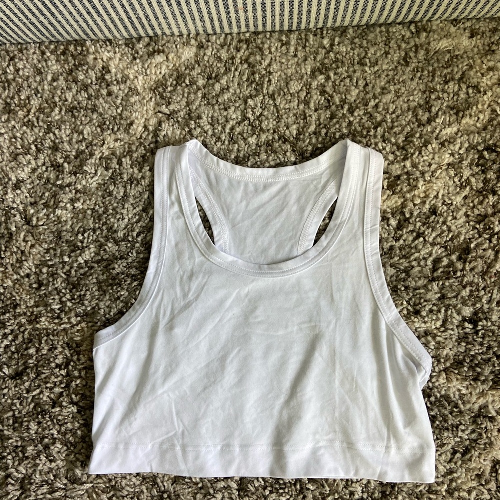 SHEIN White super soft tank top